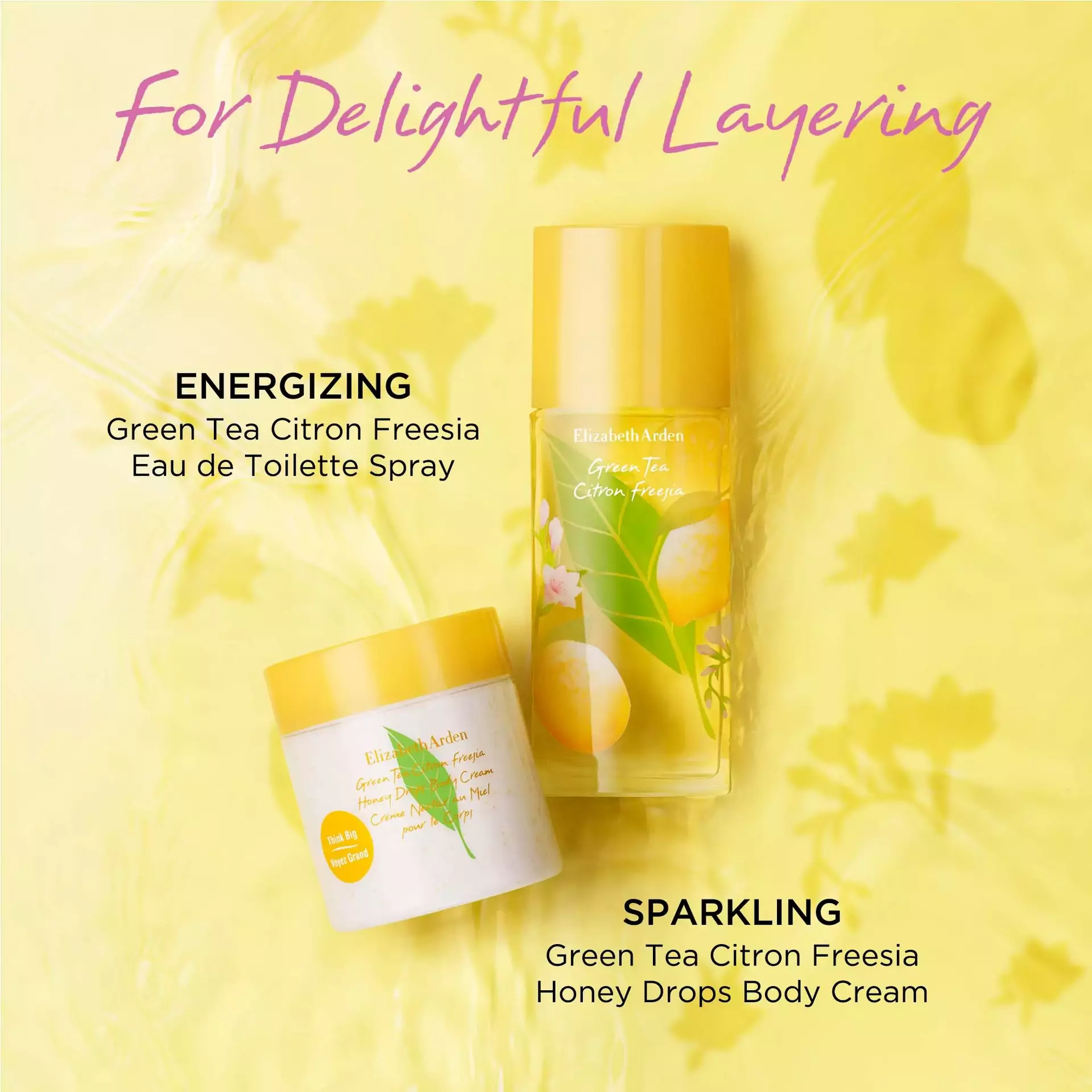 Green Tea Citron Freesia Honey Drops Body Cream - Image 5